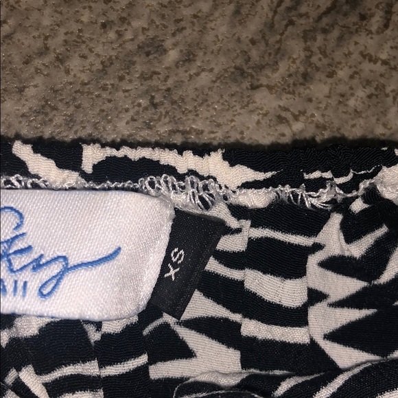 ❌SOLD Ava Sky Ladder Back Tank Top XS Fighting Eel - Picture 3 of 4